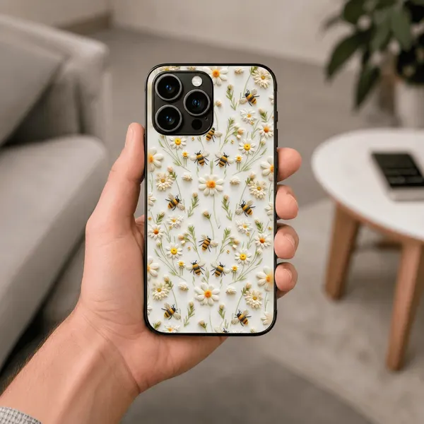 flores y abejas