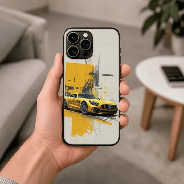 Coche amarillo