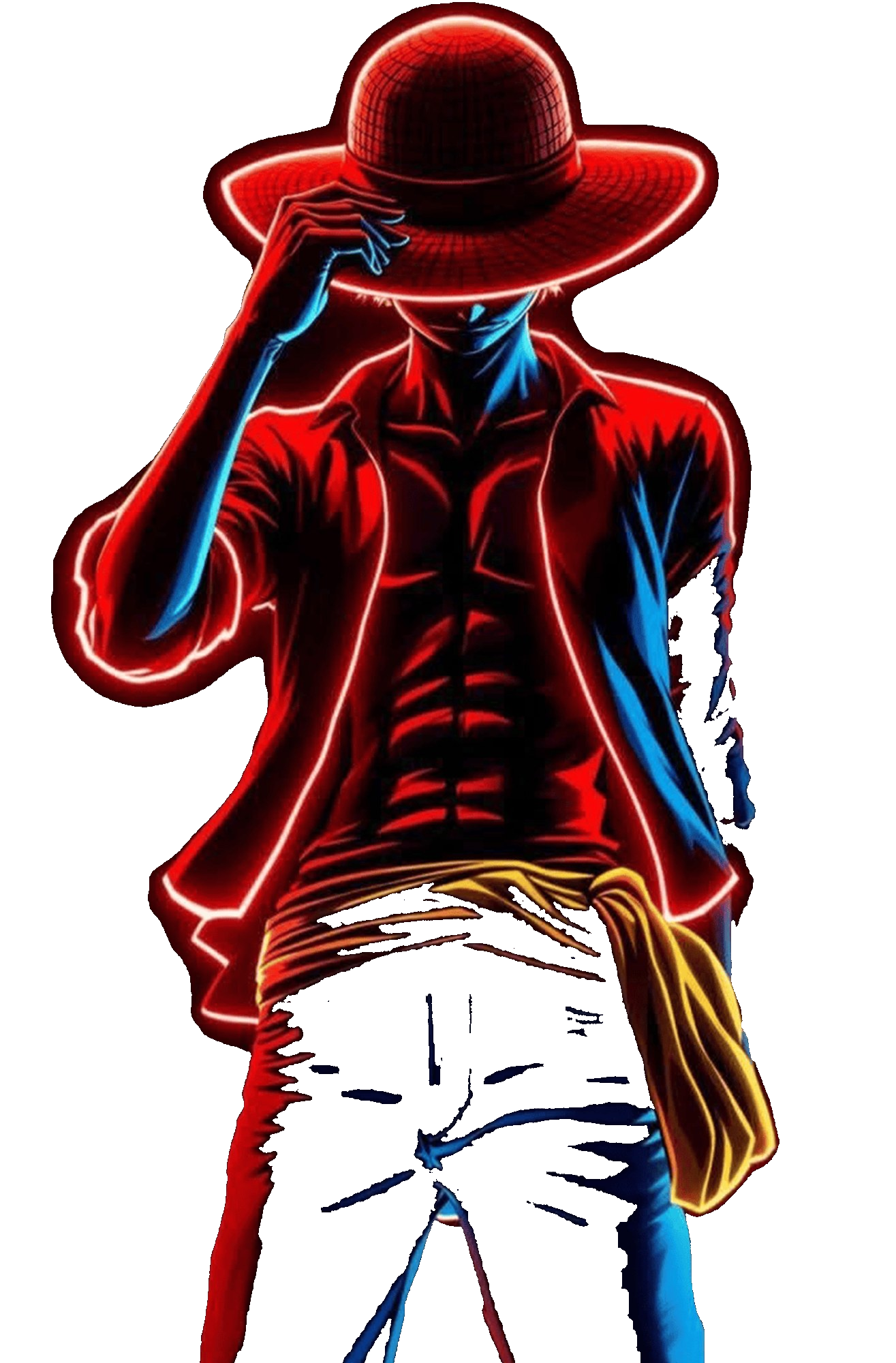 luffy neon