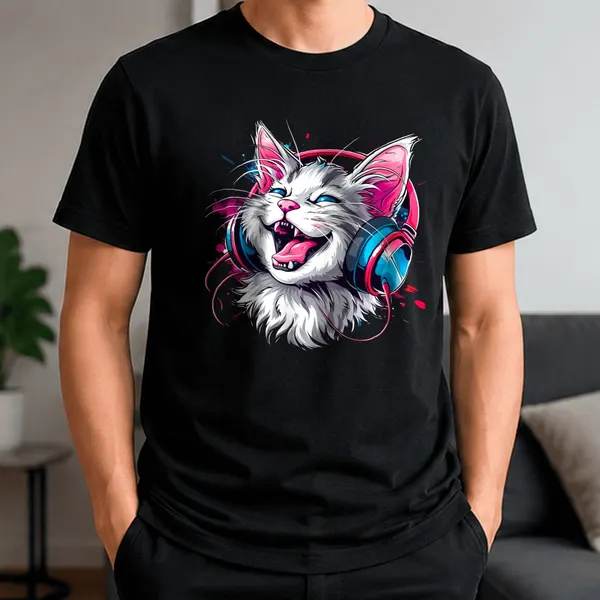 Gatito feliz