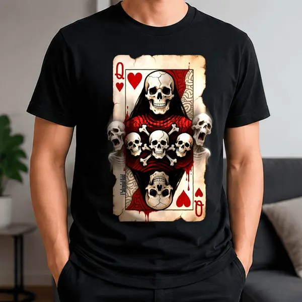 Baraja con calavera