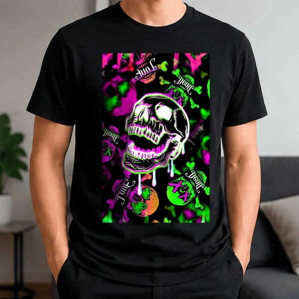 Calavera psicodelica